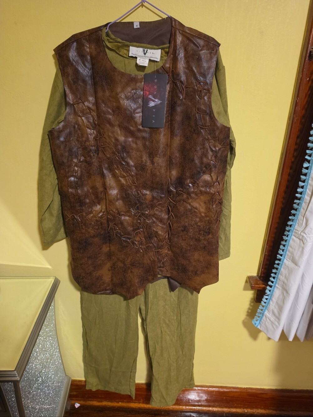 NWT History Channel Vikings Floki Men's Size Medium Halloween Costume Viking